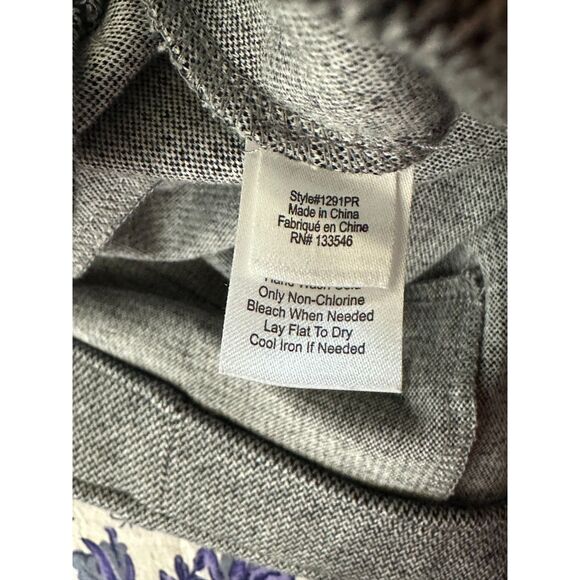 Crosby Women's Career Tweed Pull On High Waisted Stretch Pants, Size L - Picture 4 of 5